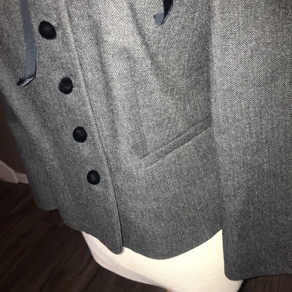 SOLD.Red Valentino pleated collar Jacket Blazer m - Picture 4 of 8